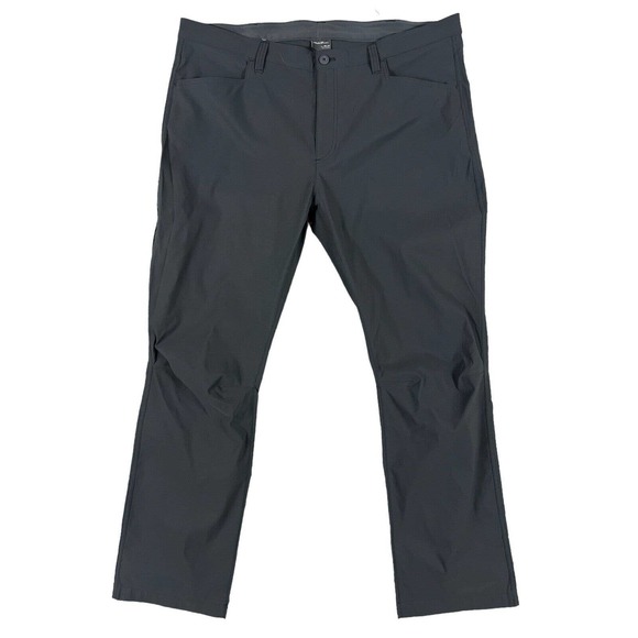 Eddie Bauer Men Tech Pants Gray Sz‎ 40x32 - Picture 1 of 5